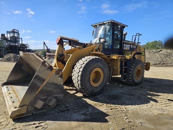 yellow loader